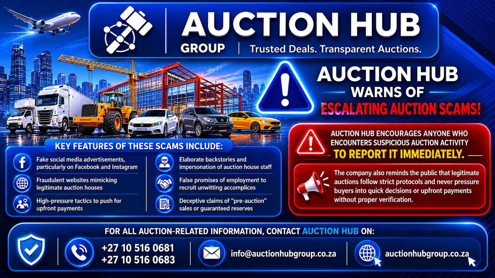 AHG Scam Alert — Protect Yourself